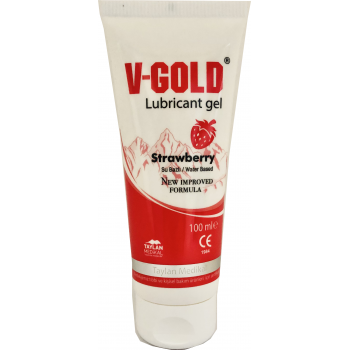 V-GOLD ÇİLEKLİ KAYGANLAŞTIRICI 100 ML